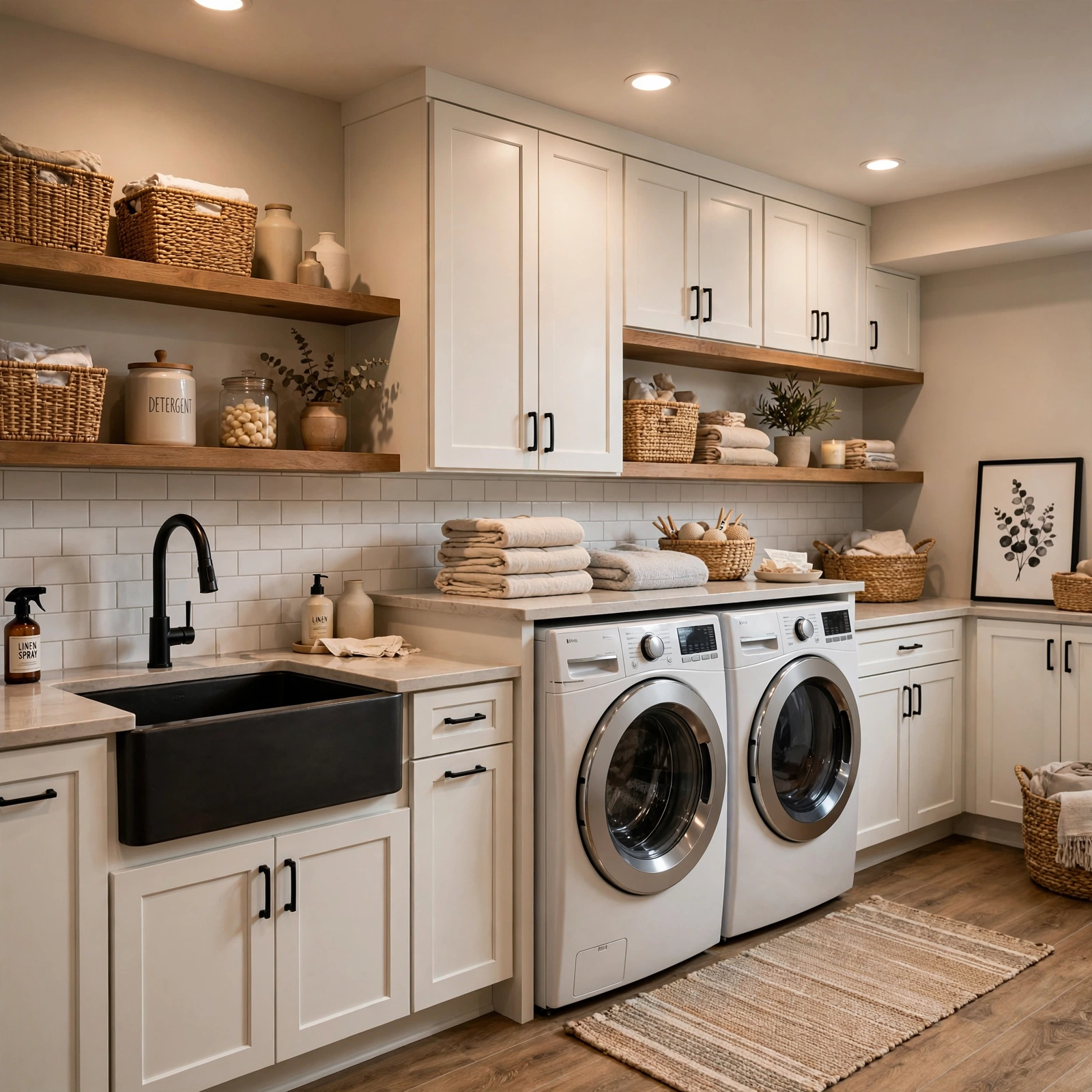 basement laundry room ideas