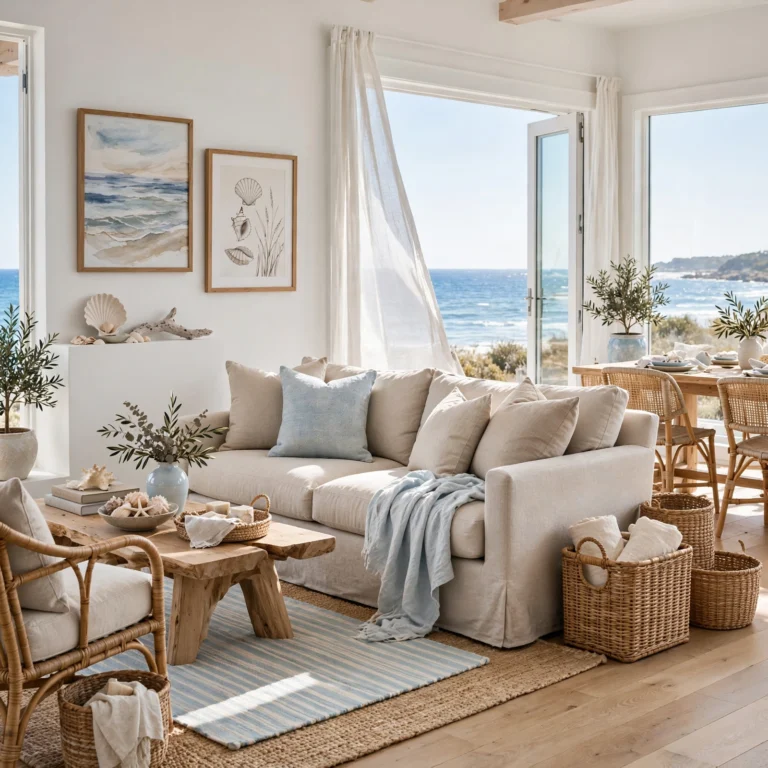 beach house interior