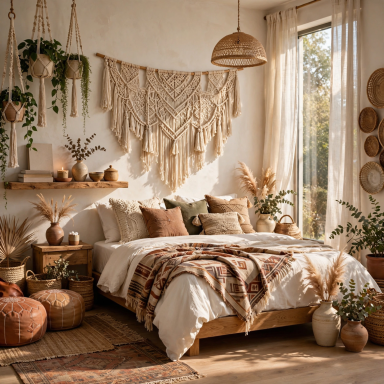 bohemian bedroom decor