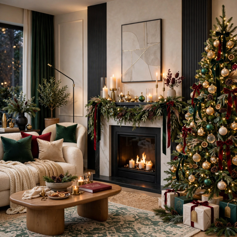 christmas decor ideas 2025 trends colors