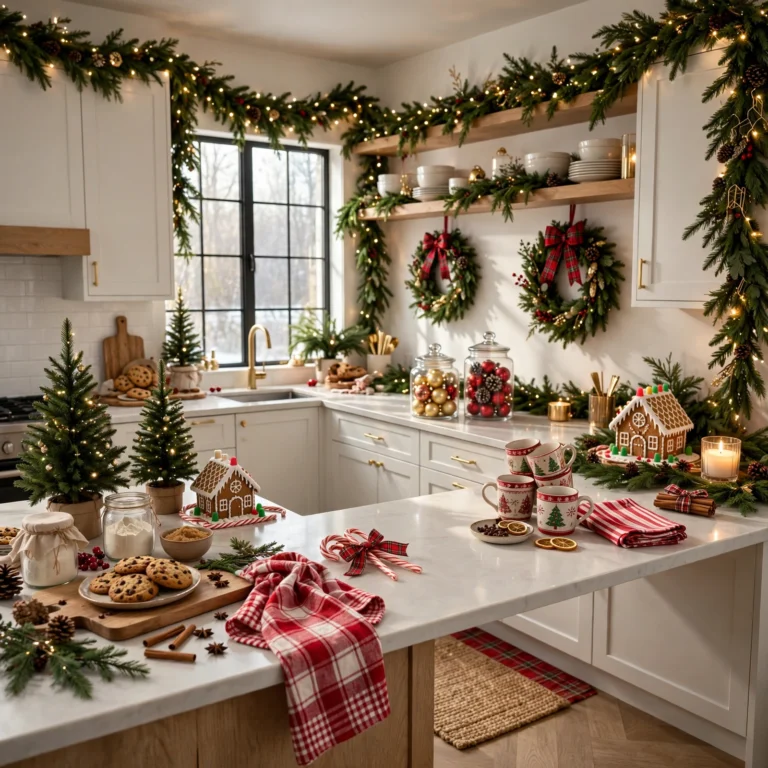 christmas decor ideas kitchen