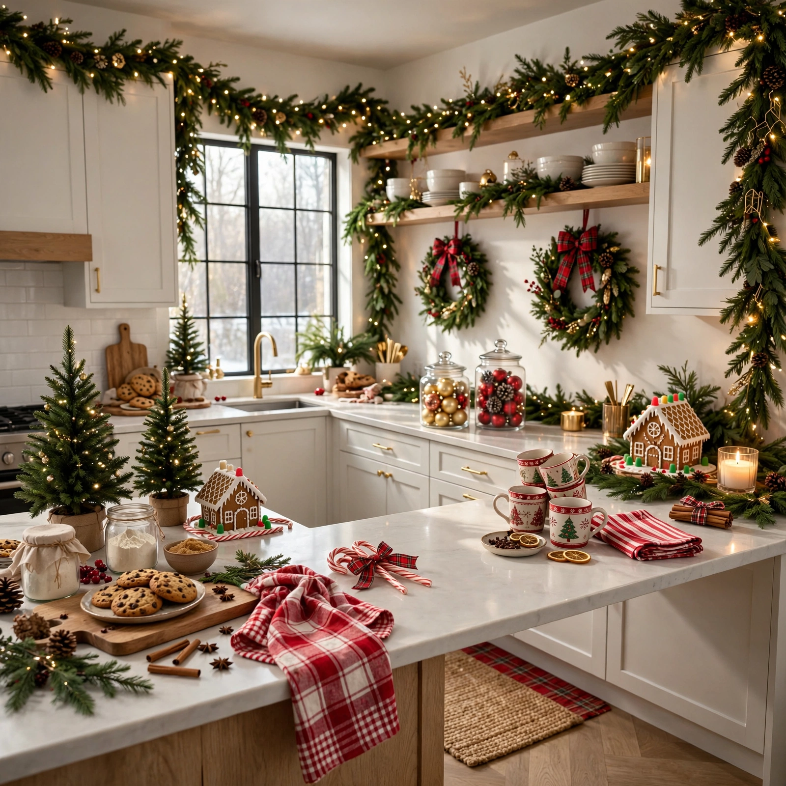 christmas decor ideas kitchen