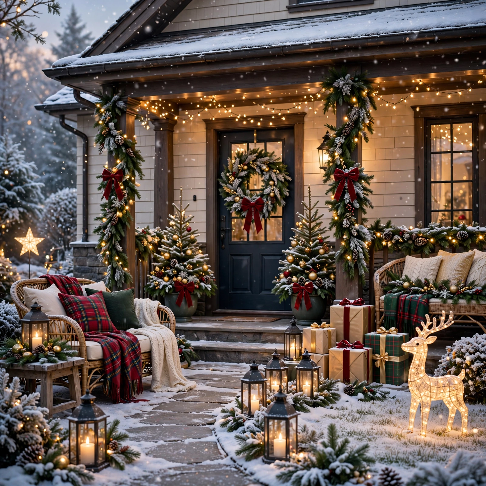 christmas decor ideas outdoor