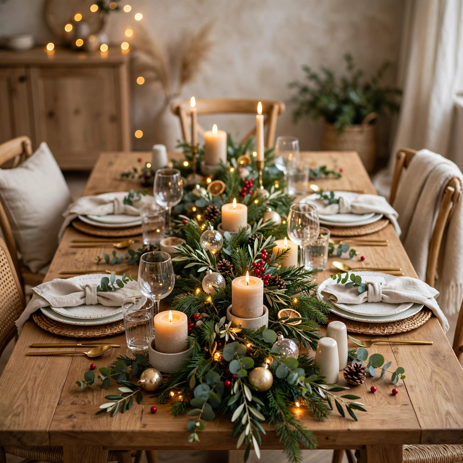 christmas table decor ideas