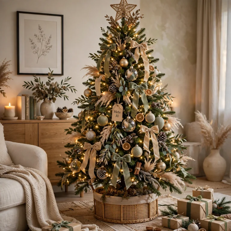christmas tree ideas aesthetic