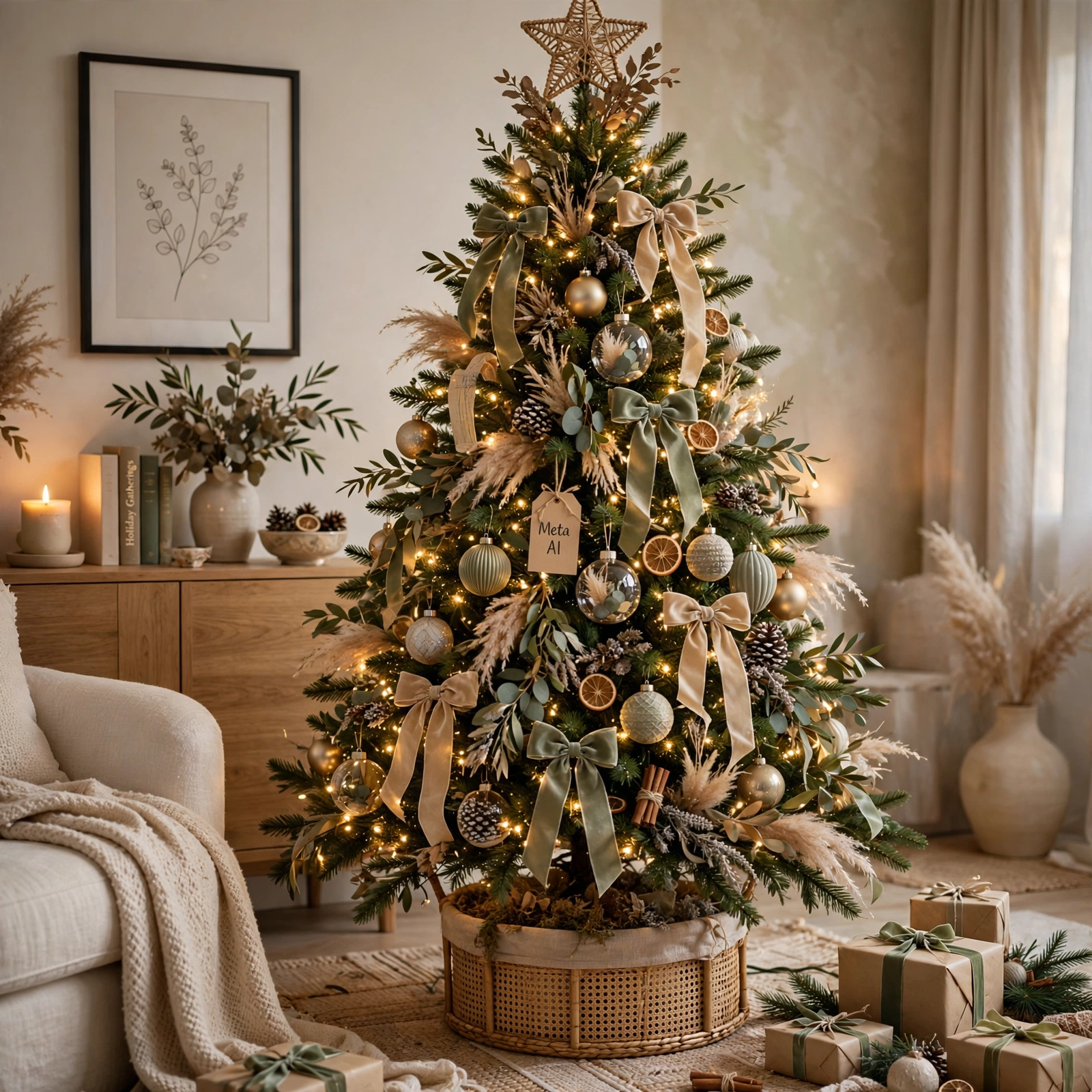 christmas tree ideas aesthetic
