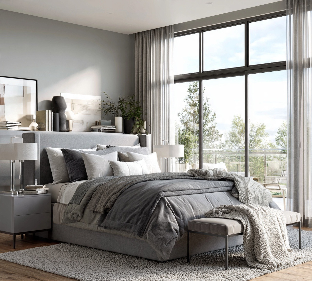 Grey Bedroom Ideas