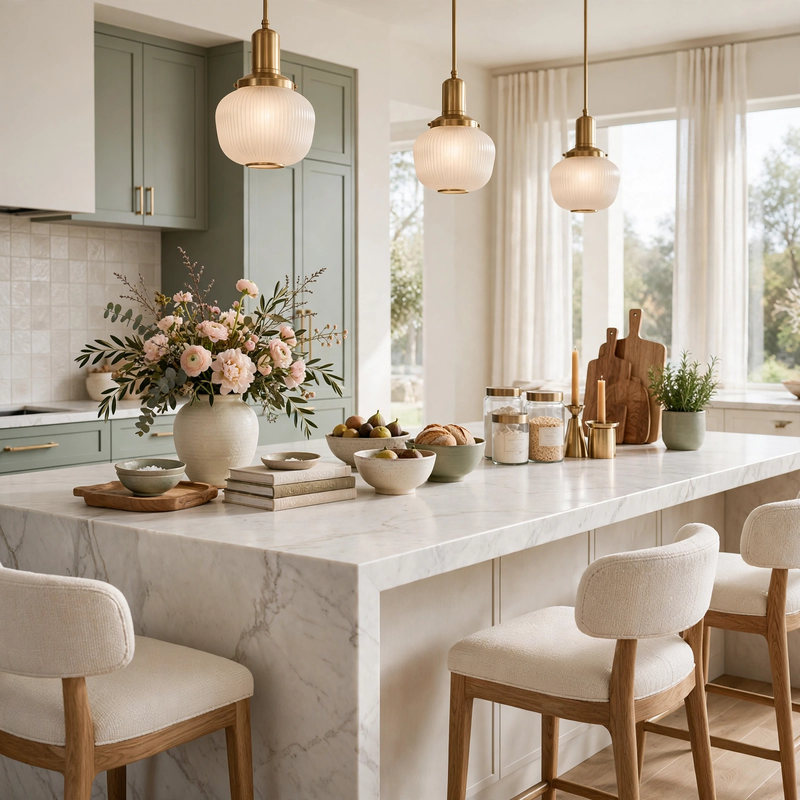 Kitchen Island Decor