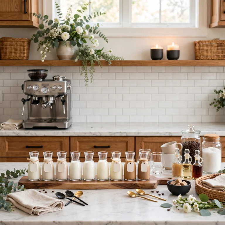 coffee bar ideas for party
