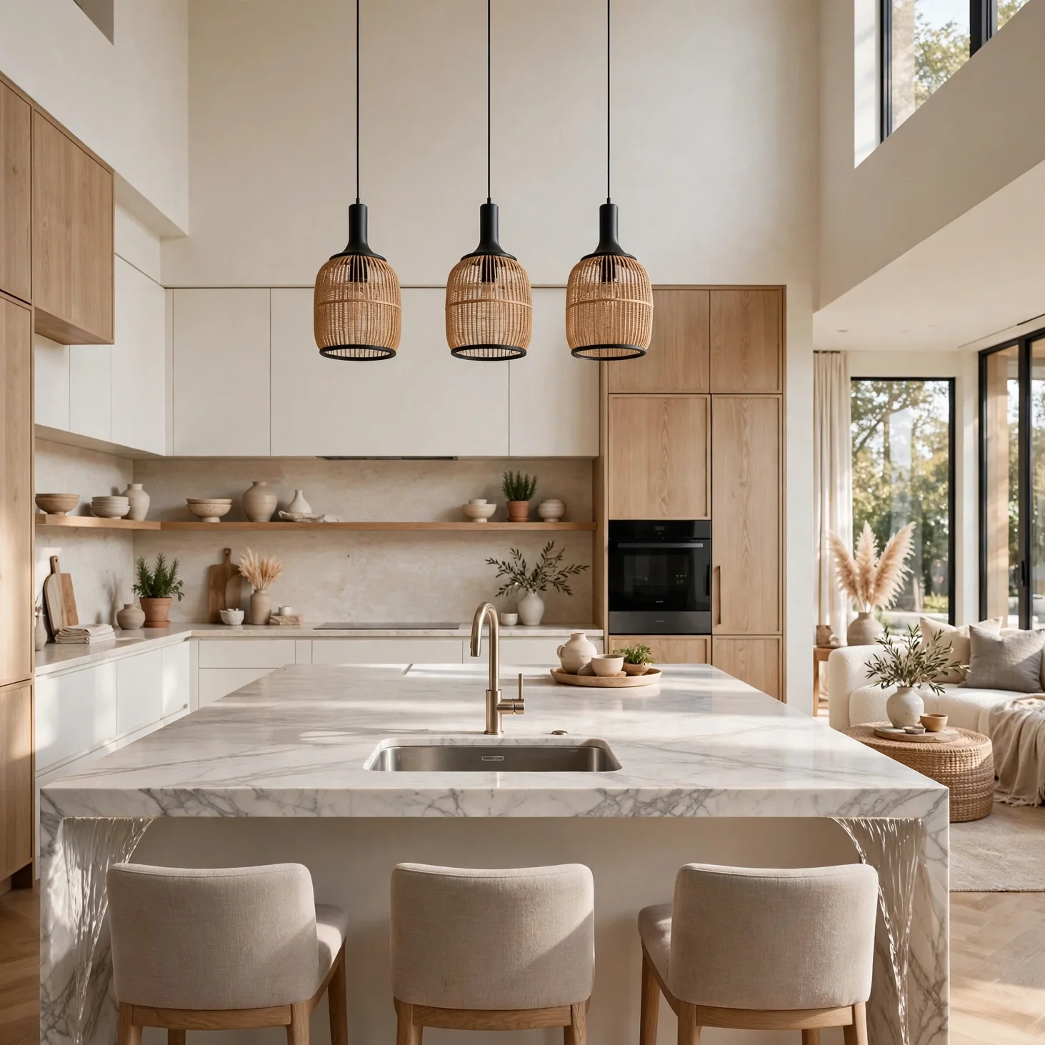open kitchen design