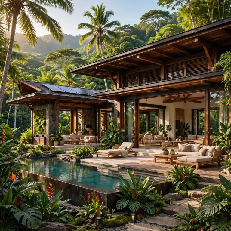tropical house design