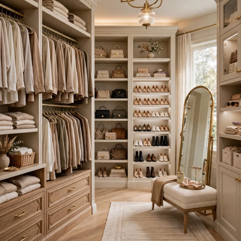 Walk In Closet Organization Ideas