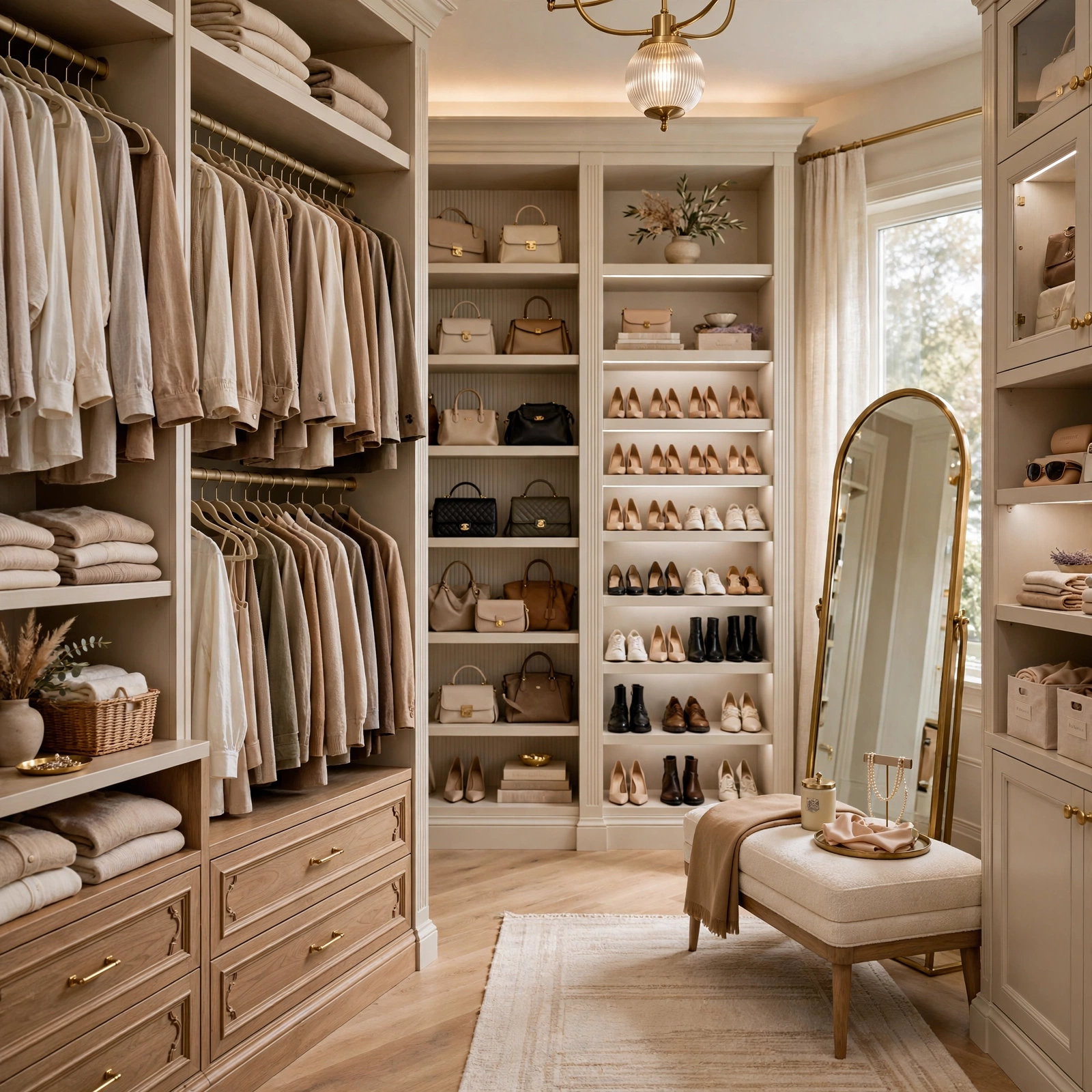 Walk In Closet Organization Ideas