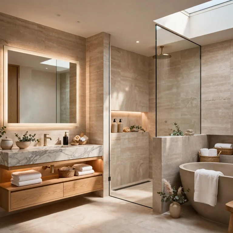 bathroom design layout