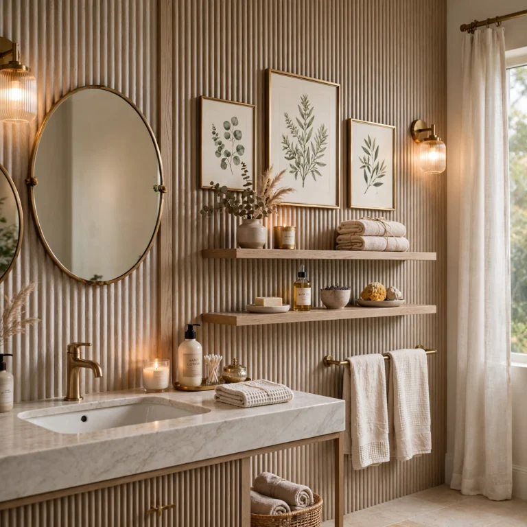 bathroom wall decor