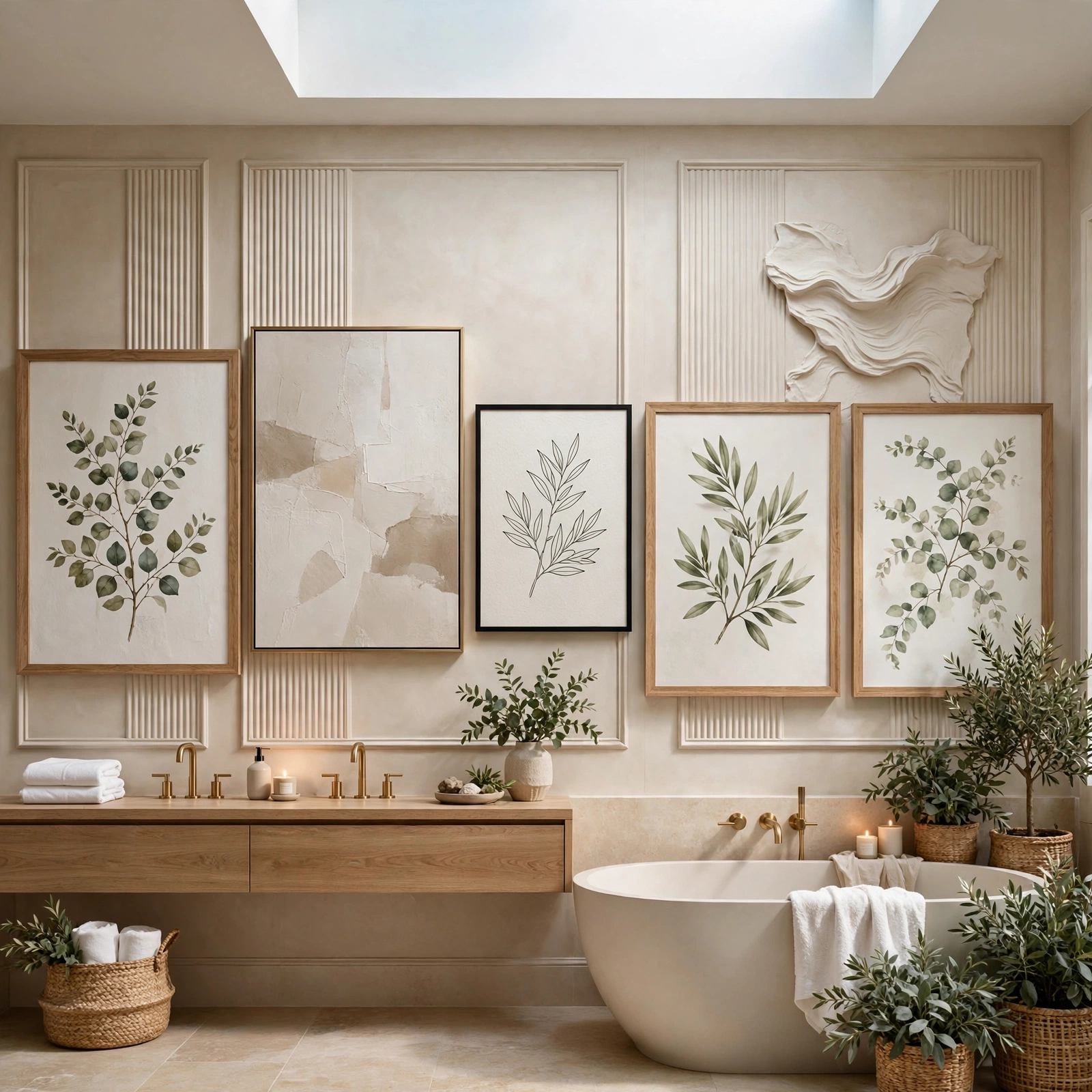 bathroom wall art