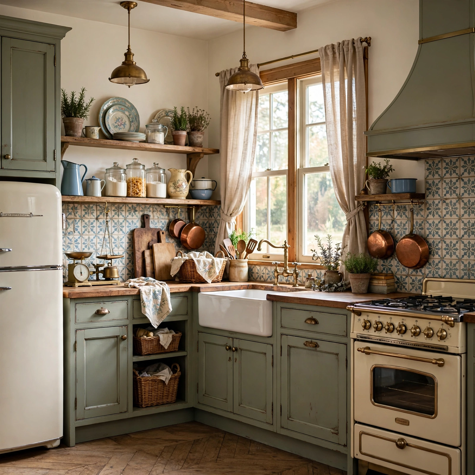 vintage kitchen decor