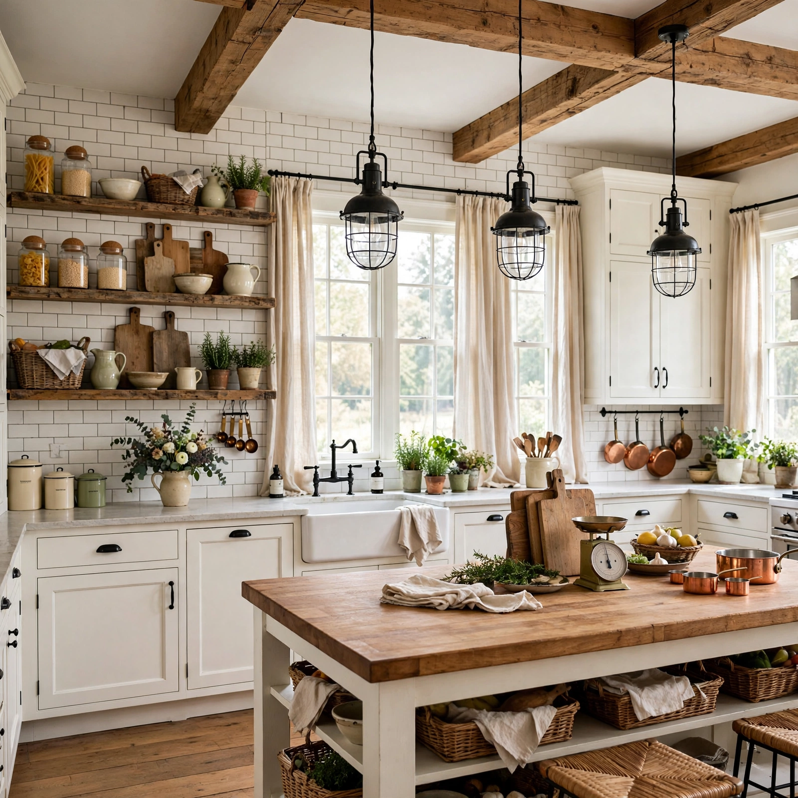 farmhouse kitchen decor