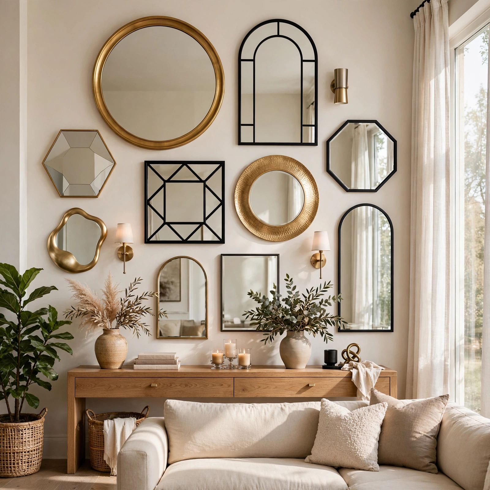 mirror wall decor