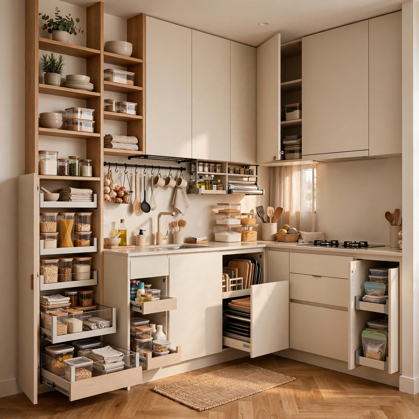 kitchen storage ideas for small spaces