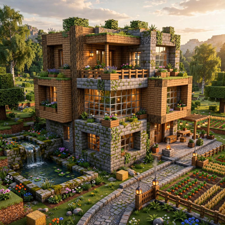 minecraft house ideas