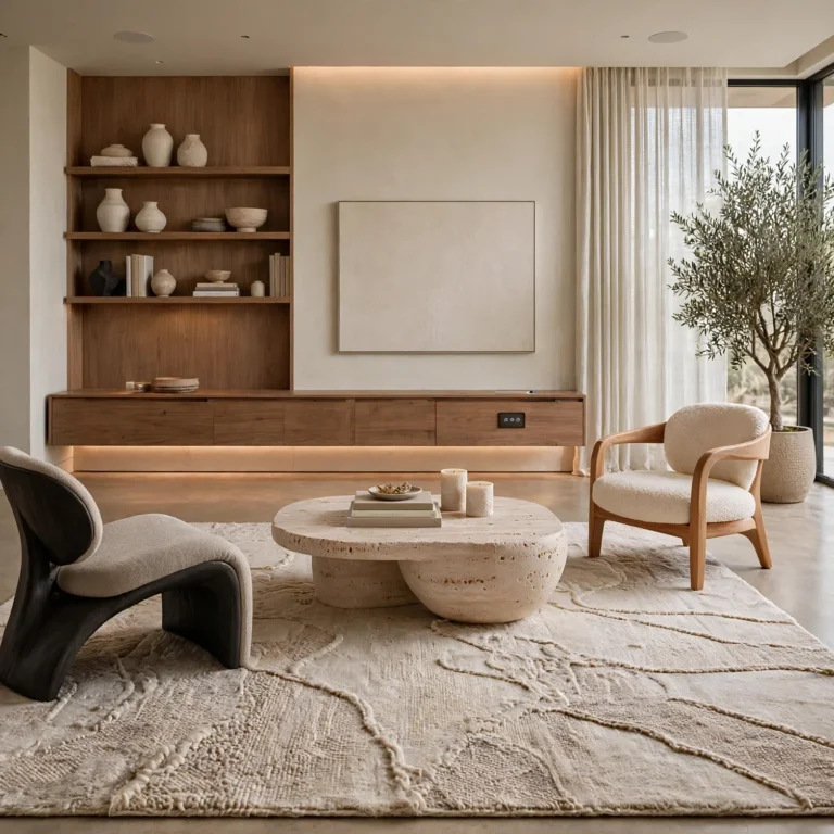 modern minimalist living room