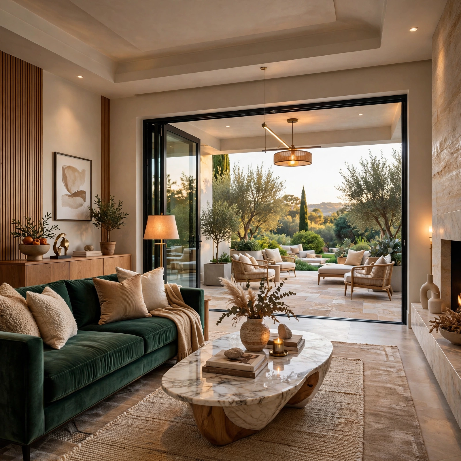 luxury living room interior