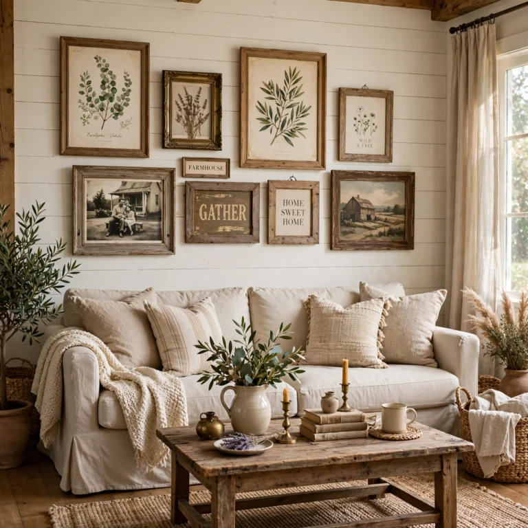 farmhouse living room