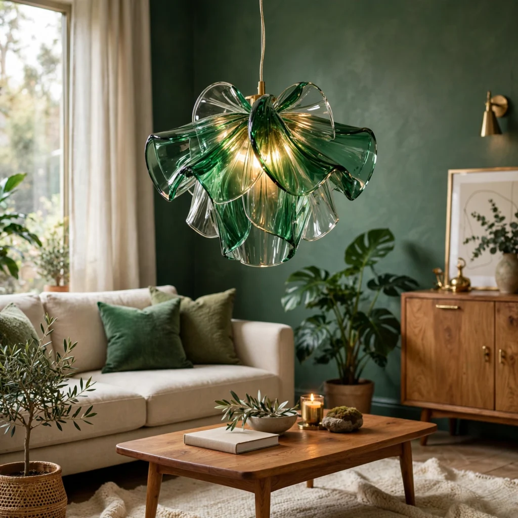 green living room