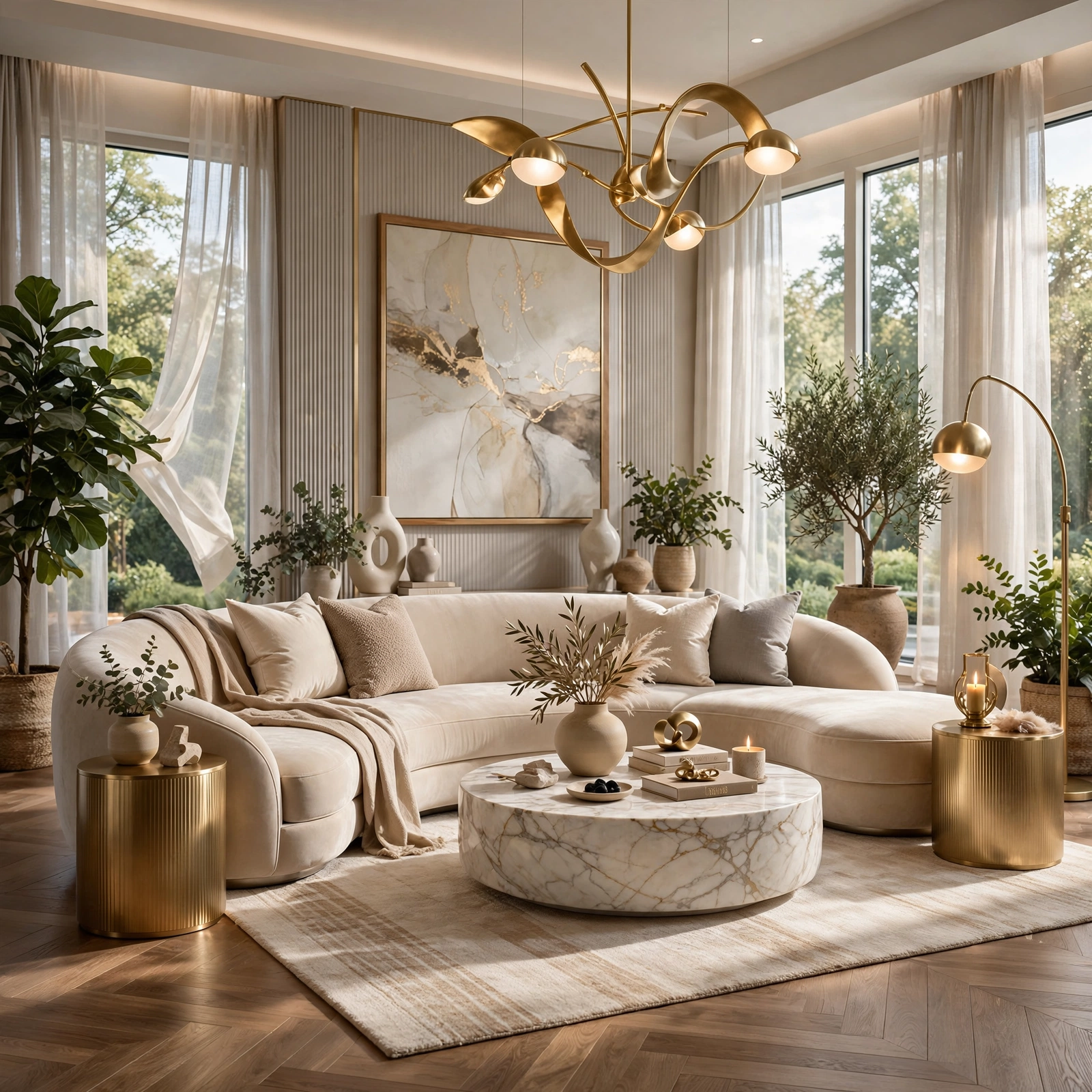 modern luxury living room